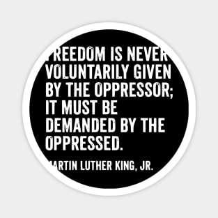 Martin Luther King Jr Quote Magnet